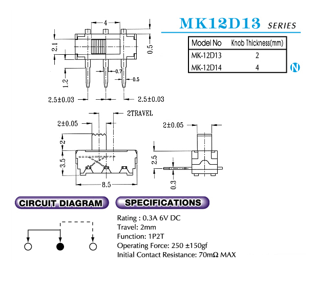 mini拔动开关、微型拔动开关、最小的拔动开关工厂